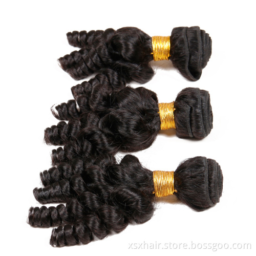 Wholesale price Unprocessed Mongolian Aunty Funmi Hair Bouncy Curls